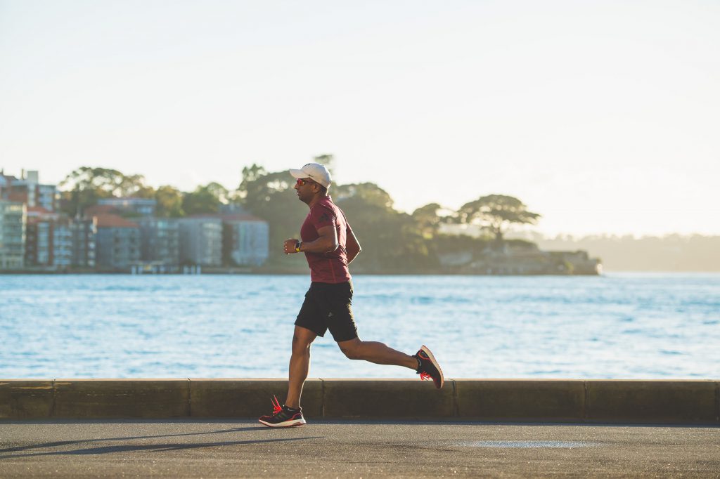 A Man Running