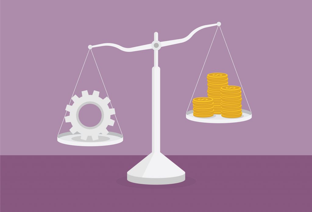 A weighing scale