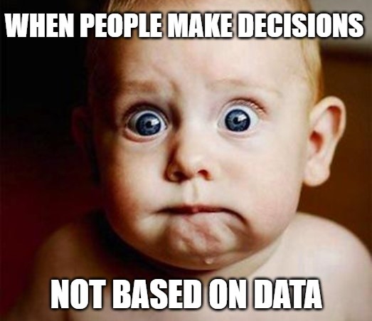 Halloween meme on data